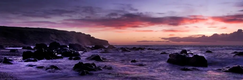 Gauldrons Sunset Panoramic