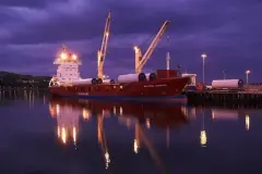 Loading up at the New Quay, Campbeltown