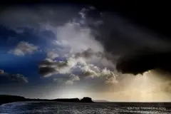 Storm on the way at Dunaverty