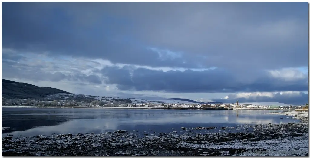 Snowy Campbeltown Loch