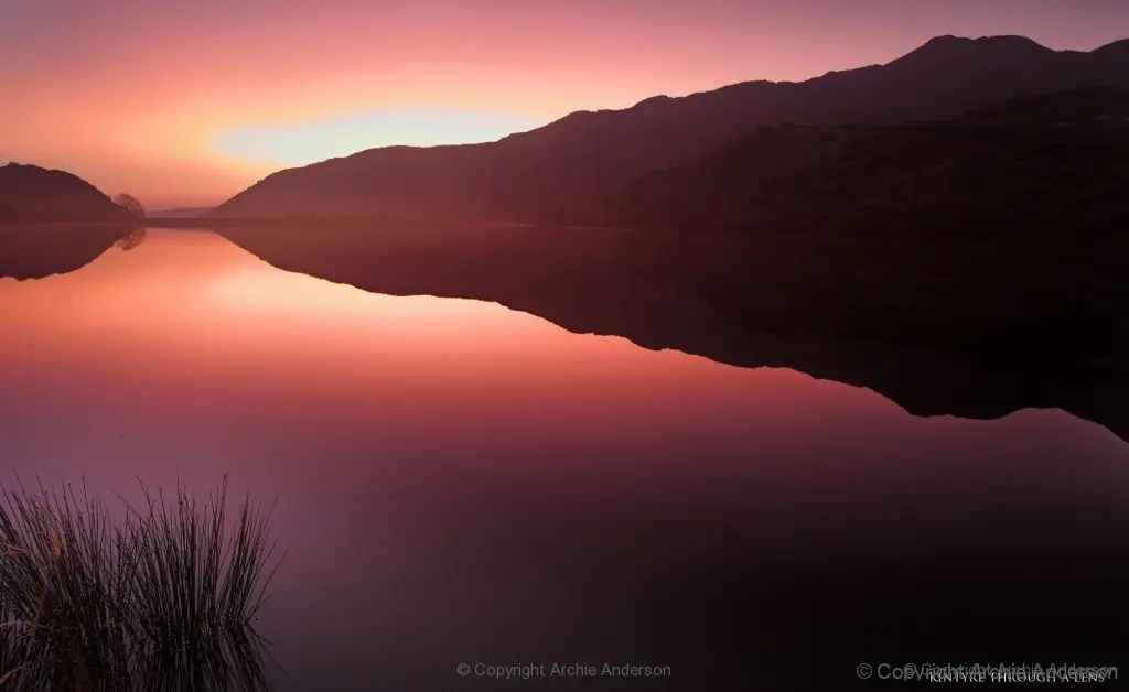 Crosshill Loch at dawn